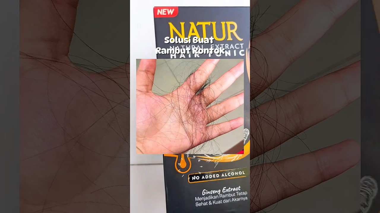 Natur Hair Tonic Ginseng #hairtonic