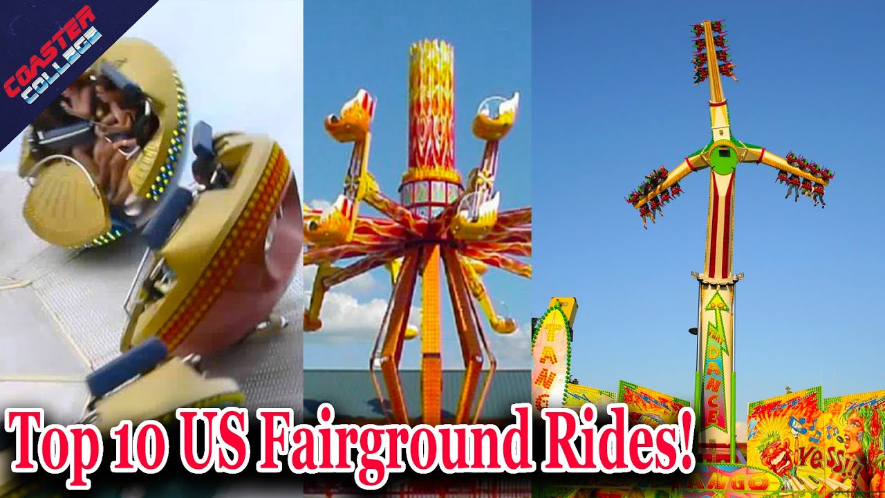 Top 10 US Fairground Rides!