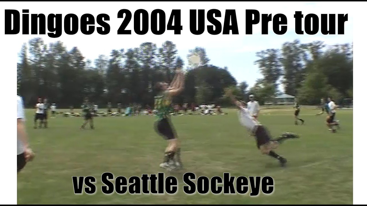 WUC2004 Pretour Dingoes vs Seattle / Dingoes vs Sockeye