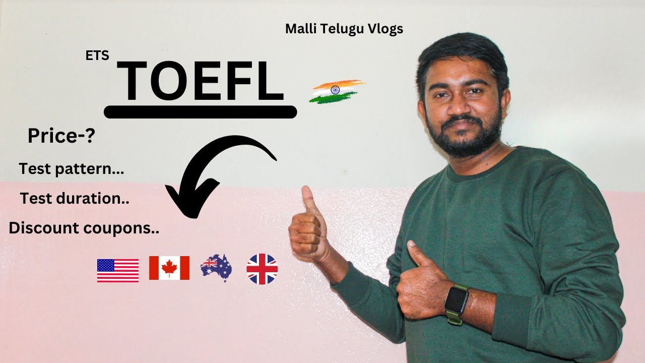TOEFL ibt test step by step process |Toefl pattern | Toefl English test | Malli Telugu Vlogs | MS