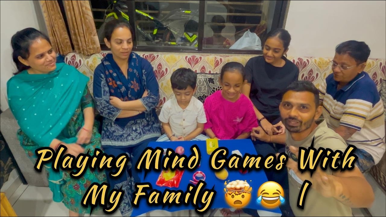 Playing Mind Games With My Family 🤯😂 | Sabko Bana Diya Confuse | Full Masti Vlog