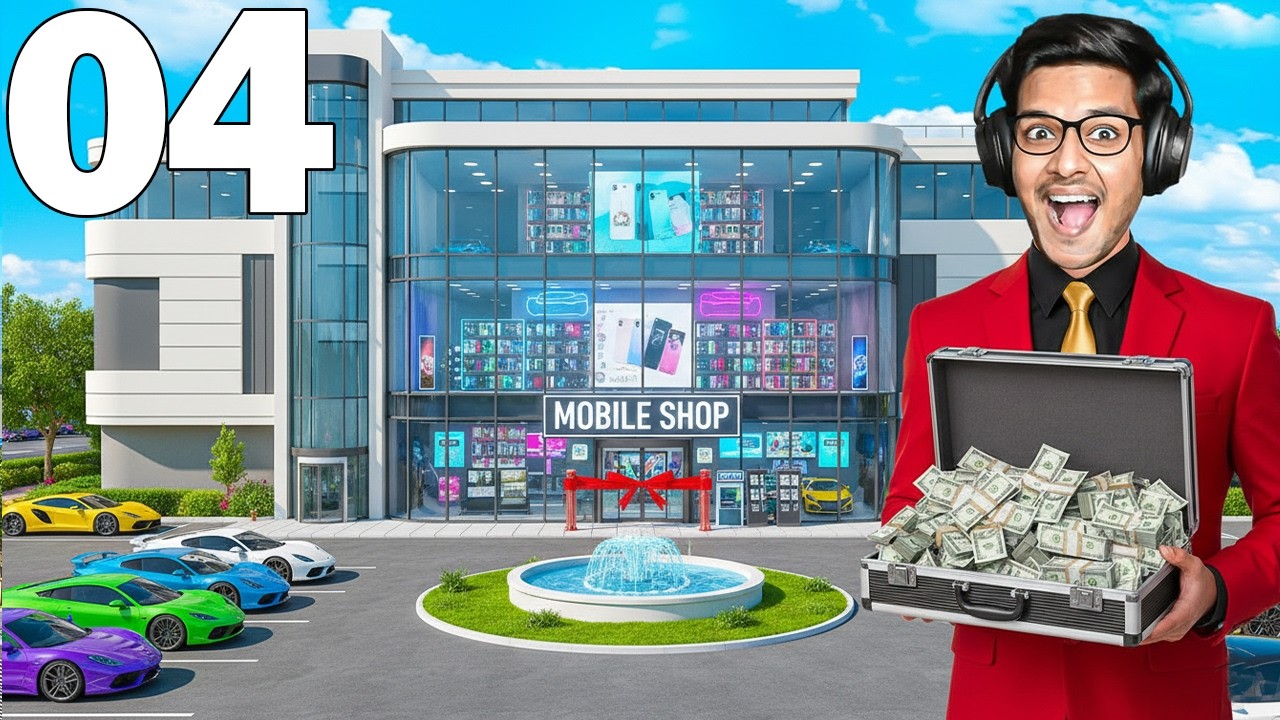 I Finally Opened a Premium iPhone Store in My Mall! &ndash; Mall Simulator #4 🏙️