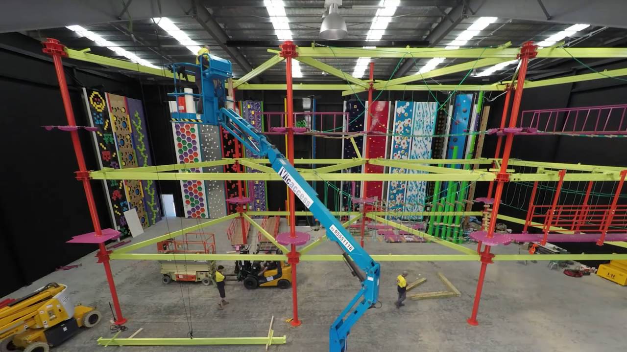 Clip N Climb Berwick Install