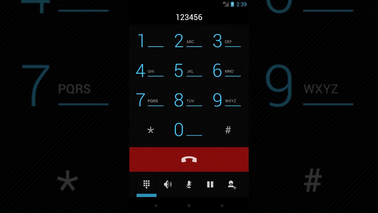 Android 4.0 incoming call