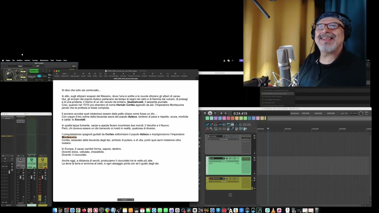 la maledizione di Montezuma - Sessione Live