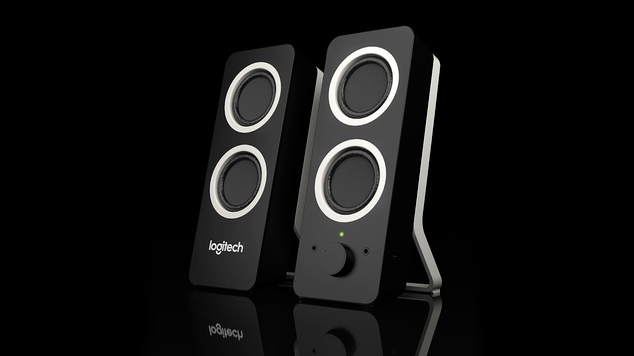 SPEED MODELING | 3D SPEAKERS | Rhinoceros, V-ray, Photoshop
