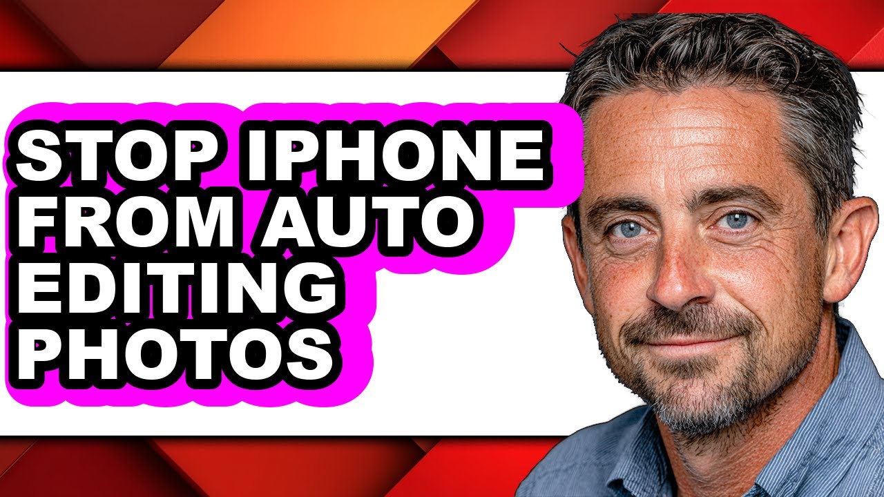 How to Stop Iphone from Auto Editing Photos (updated)