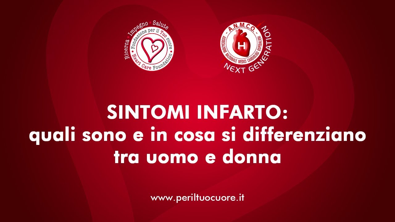 Sintomi infarto: quali sono e in cosa si differenziano tra uomo e donna