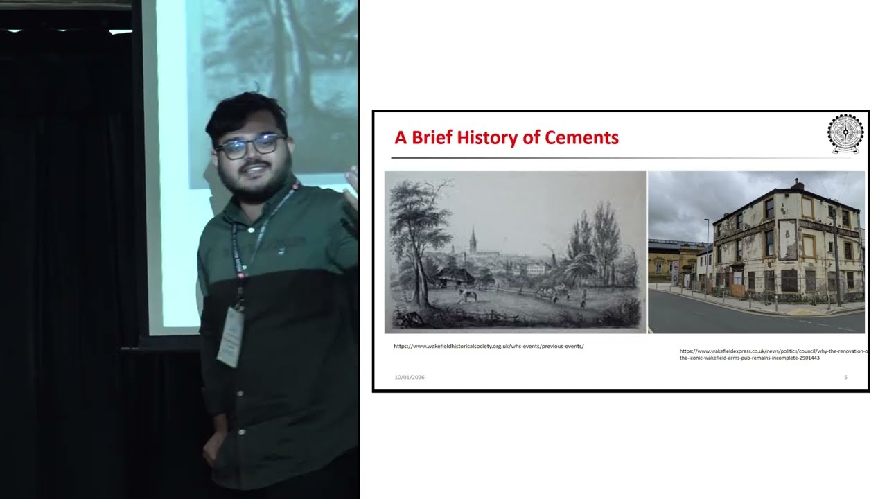 Microstructure & Phase Development in Cements - Sreejith Krishnan