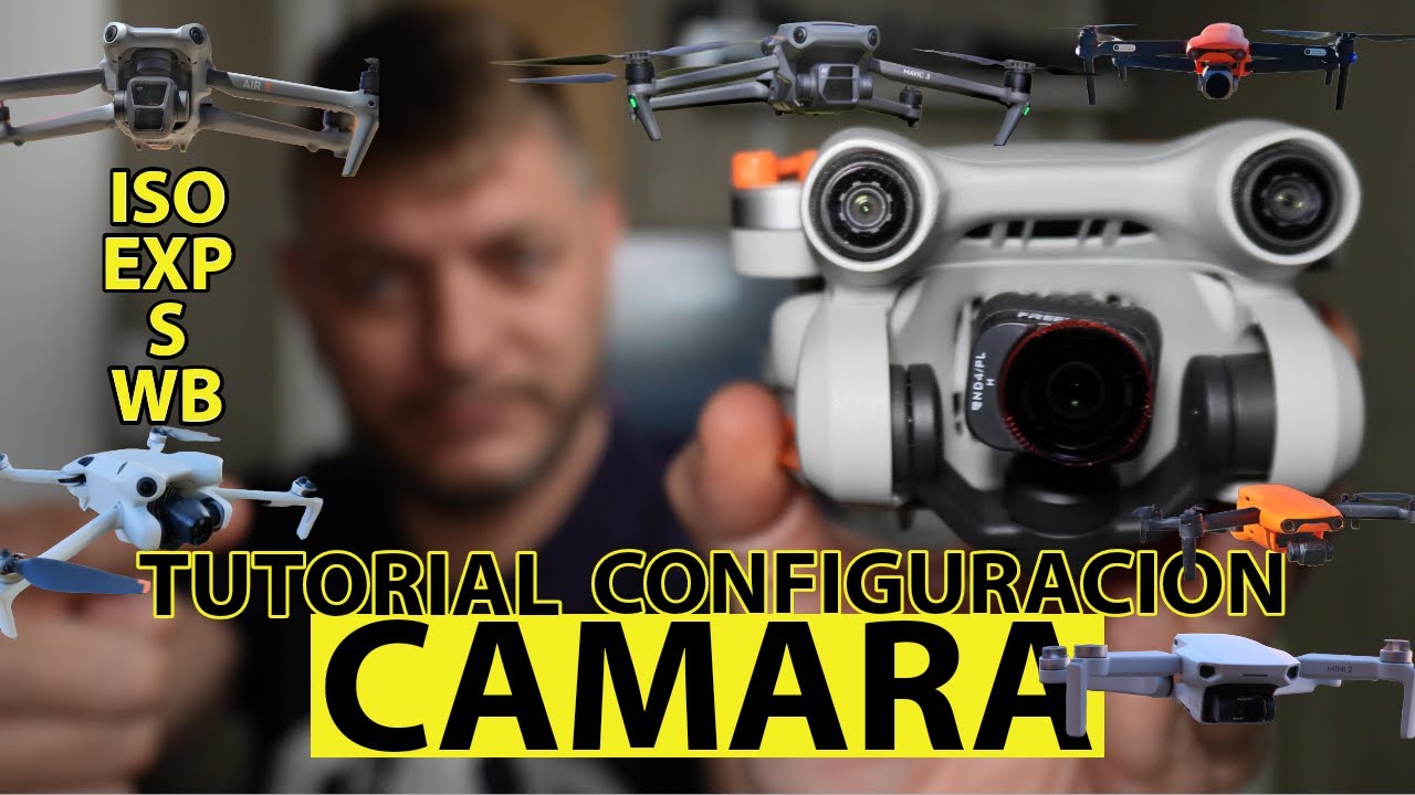 📙 Como Configurar la CÁMARA de tu drone | MODO PRO explicado + SANFOU 600W