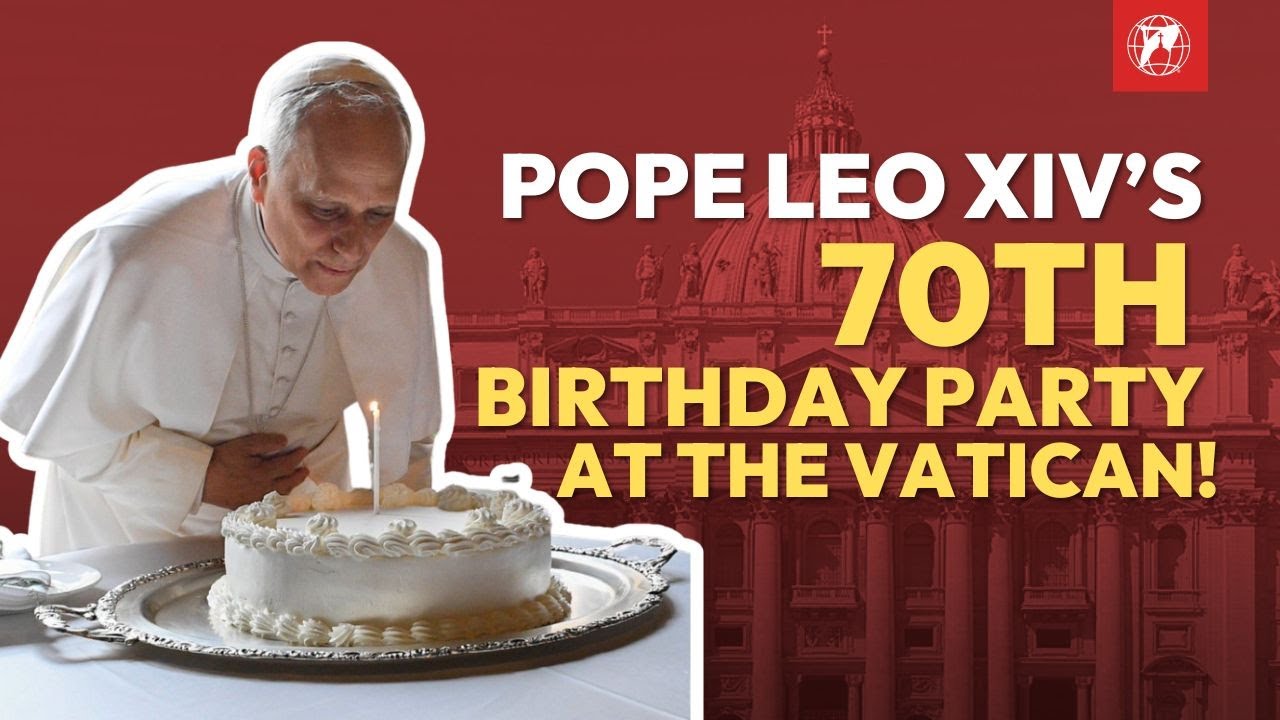 Pope Leo XIV's 70th Birthday Party at the Vatican!