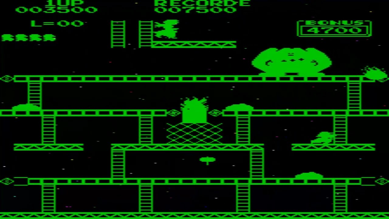 ARCADE MACHINES MAME WRONG COLORS GLITCHES KONG CRAZY DONKEY KONG CONVERSION GALAXIAN TAITO DOBRASIL