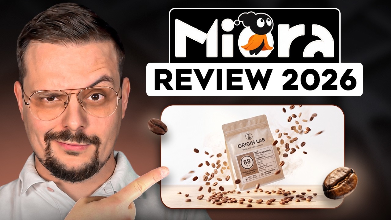 Recenzja Miora AI (2026): Stworzyłem całą markę kawy na podstawie jednego briefu