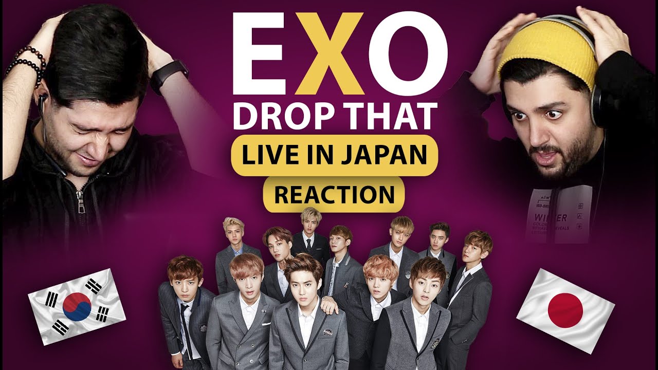 Iranian musicians reacting to EXO - Drop That - Live in Japan - Aidin Tavassoli and Iman Tavassoli