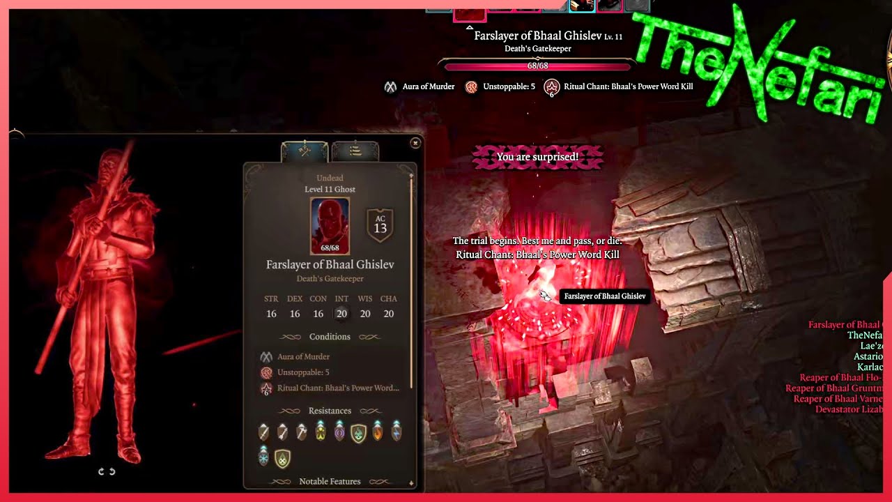 Победите Farslayer of Bhaal Ghislev &mdash; прохождение Baldurs Gate 3, часть 355
