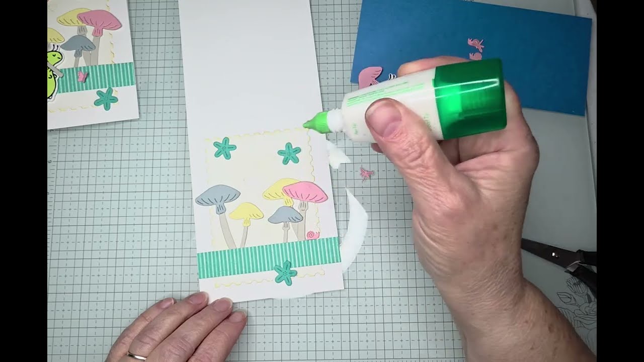 Cute Toadstools Card