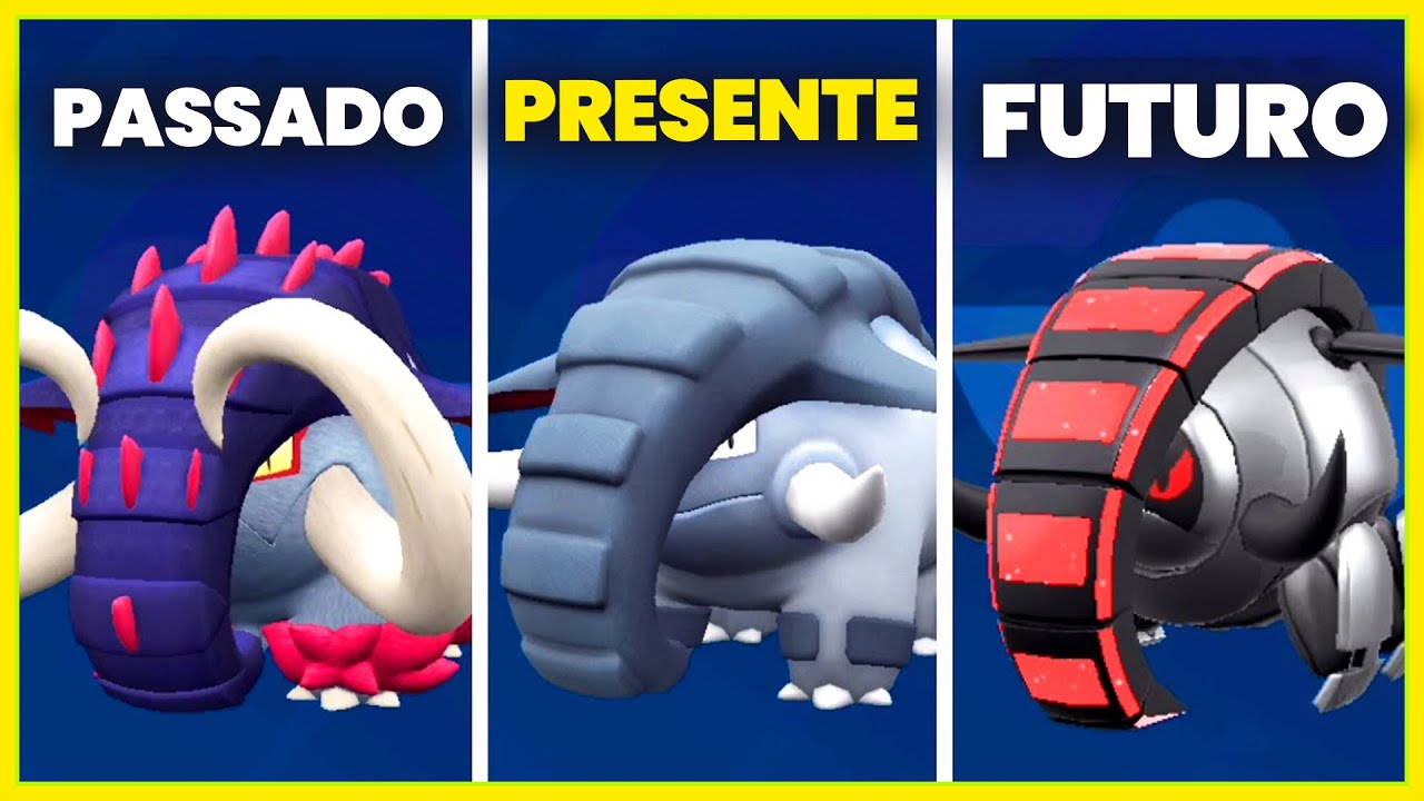 Todas as formas PARADOX do POKEMON SCARLET VIOLET