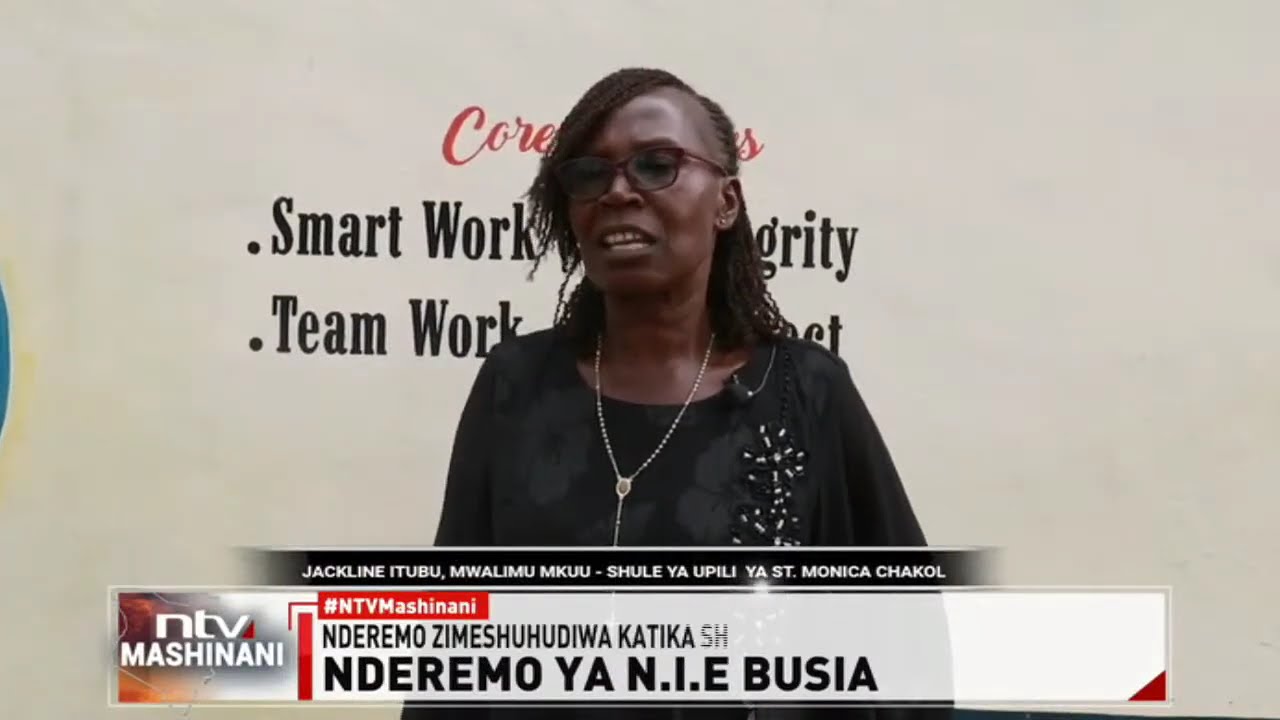 Teso Kusini: NMG yazindua NIE katika shule ya upili ya wasichana ya Mtakatifu Monica Chakol