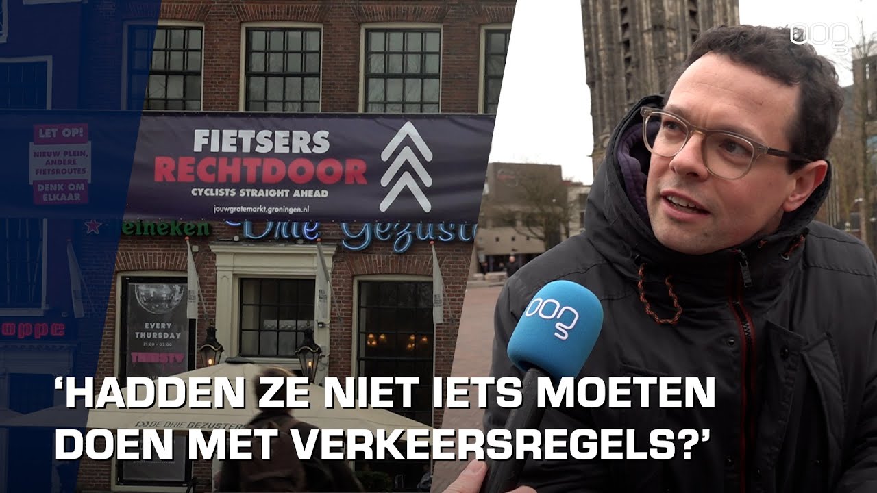 Hoe bevallen de nieuwe fietsroutes op de Grote Markt?