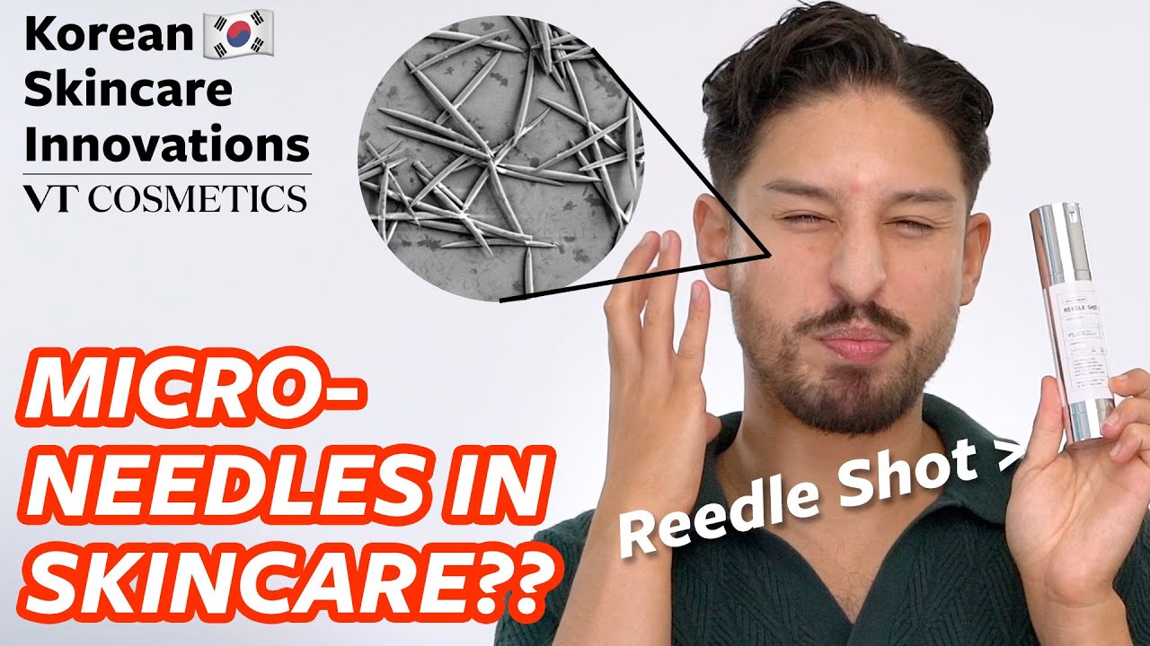 Microneedling in a bottle? The Reedle Shot Skincare Innovation from VT Cosmetics