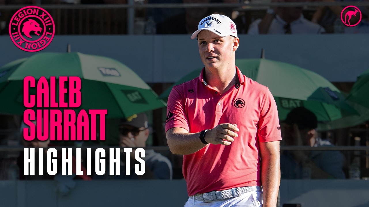 Caleb Surratt Highlights | Round 3 | LIV Golf Adelaide | Legion XIII