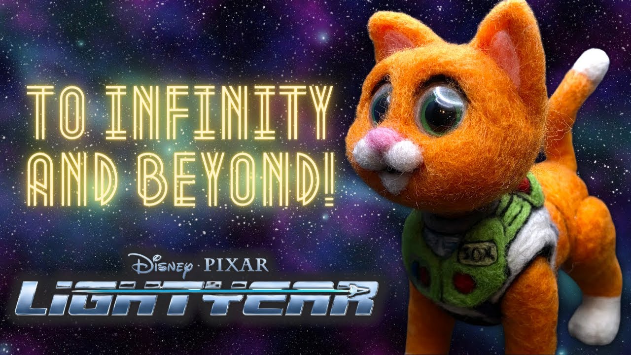 Making Sox from Lightyear! (DIY Needle Felting Tutorial)
