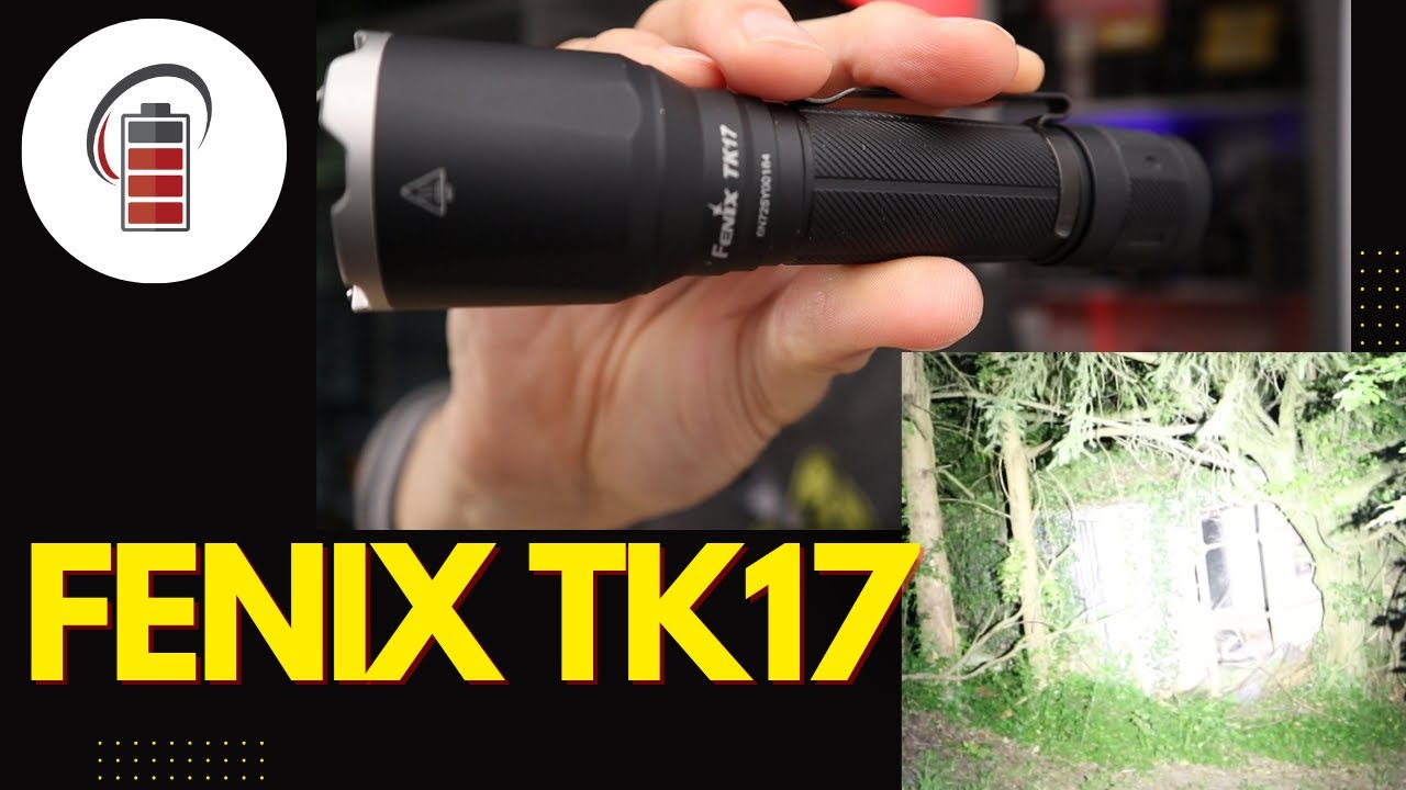 Fenix TK17 taktische Taschenlampe mit 3600 Lumen
