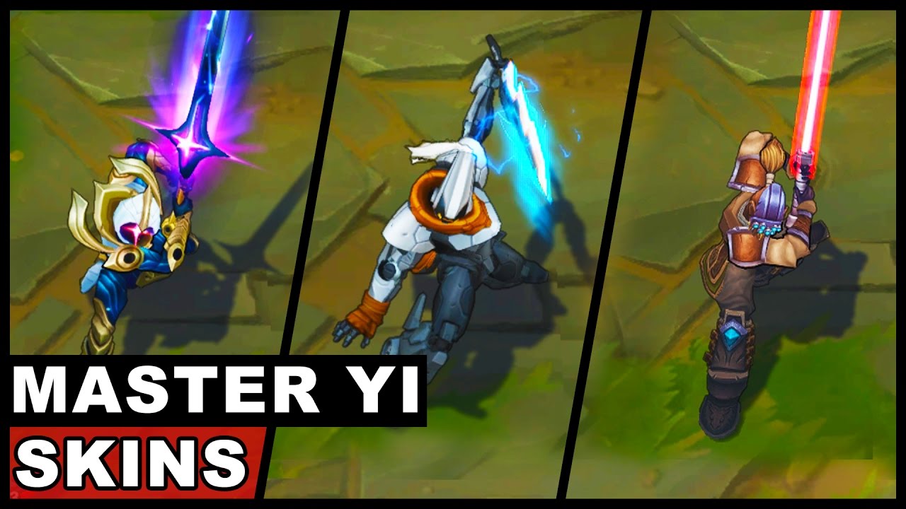 All Master Yi Skins Spotlight (League of Legends)