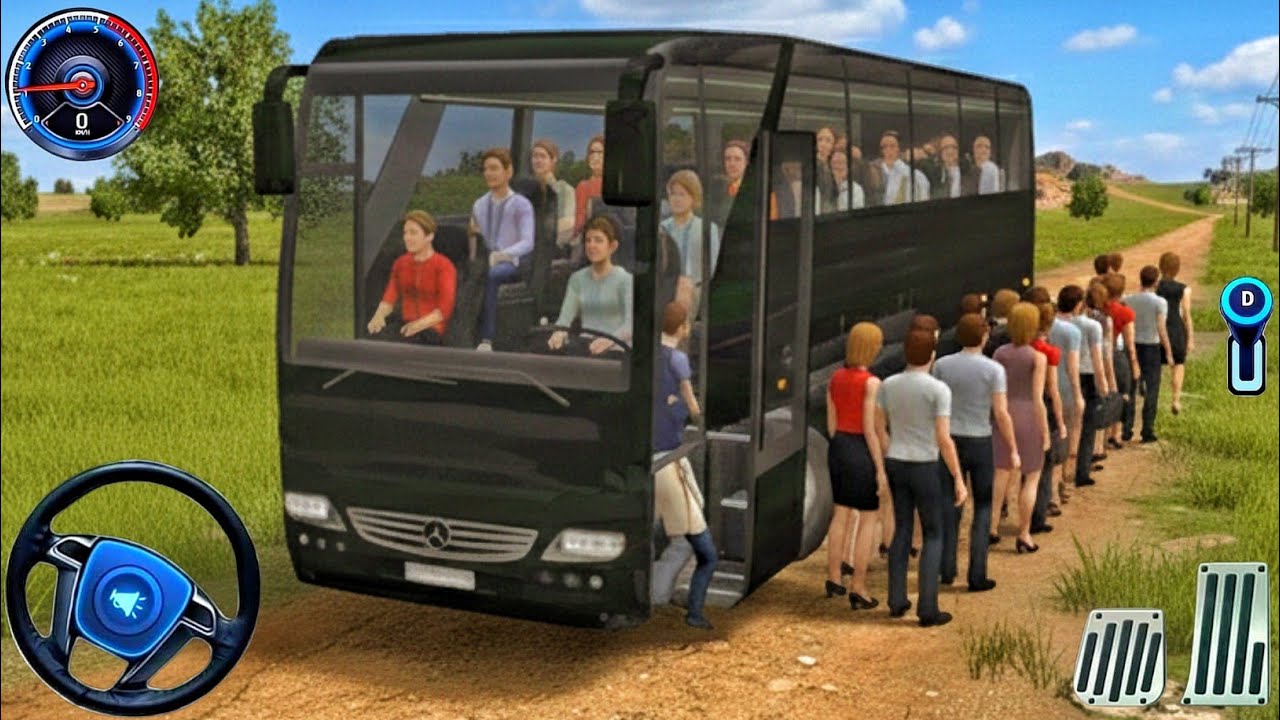 Realistic Public Transport City Bus Games - Real Bus Simulator Game 3D 2026 - Andriod Gameplay