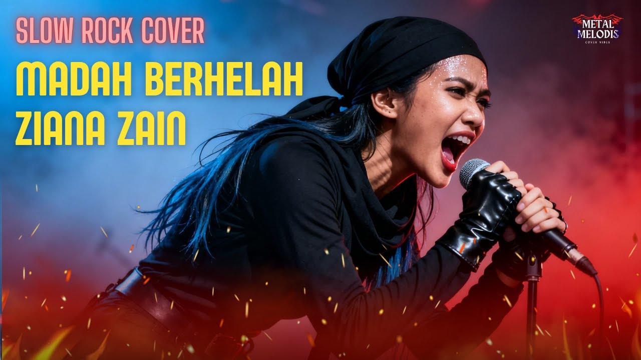 Madah Berhelah - Ziana Zain (AI Cover Metal Vibes)