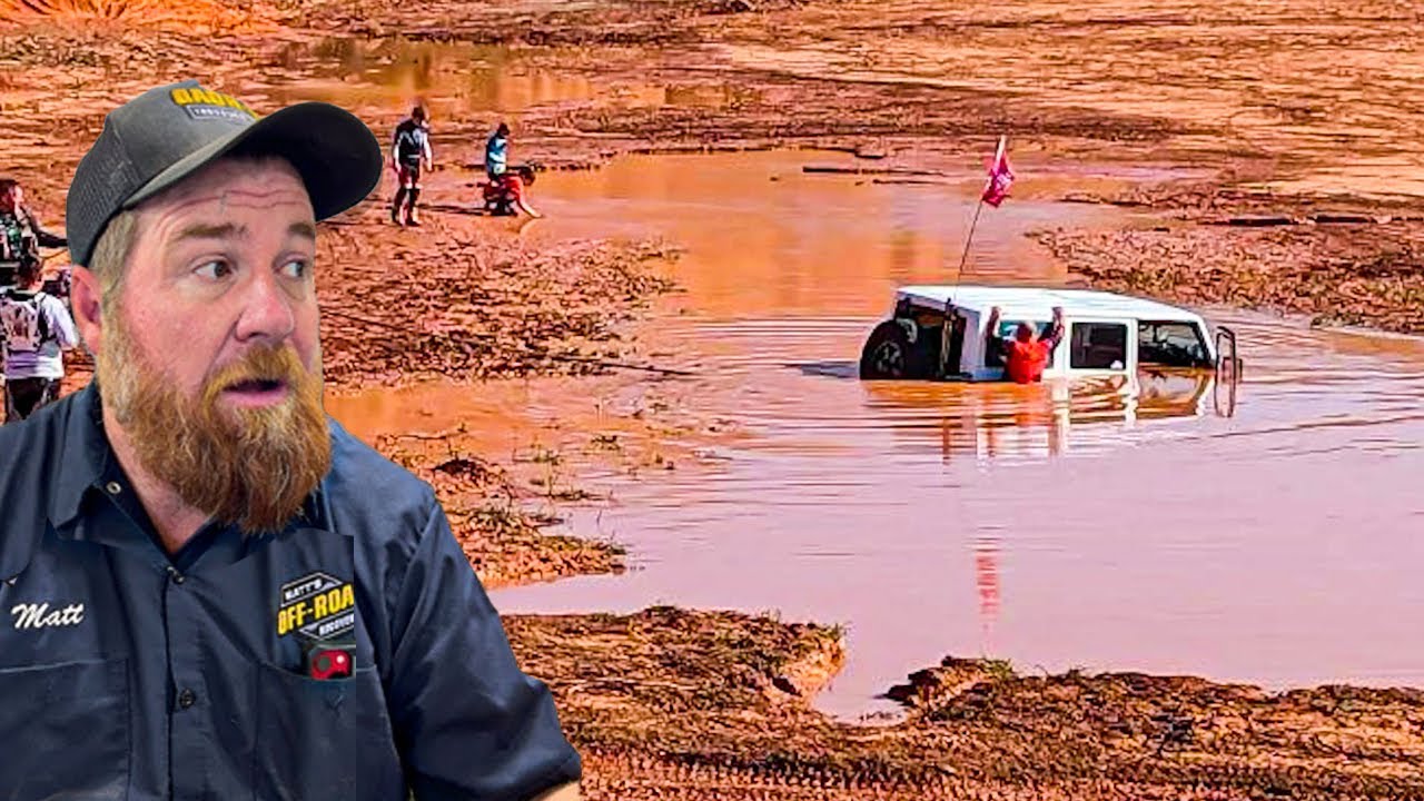 Customer Took His Jeep Swimming...Oh My!