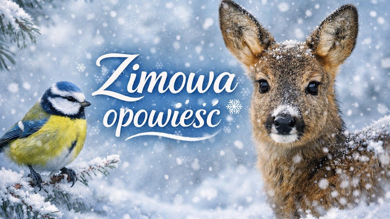 Zimowa opowieść przy karmniku - ptaki w akcji, sarenki w tle ❄️🐦🦌 @CalmaLuz 