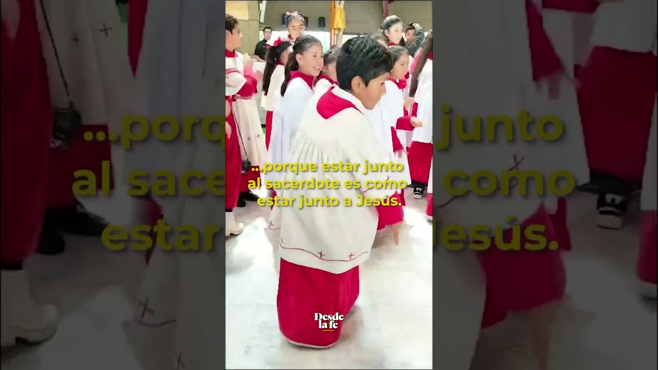 El monaguillo bailar&iacute;n que quiere ser Papa. #viral #baile #monaguillo