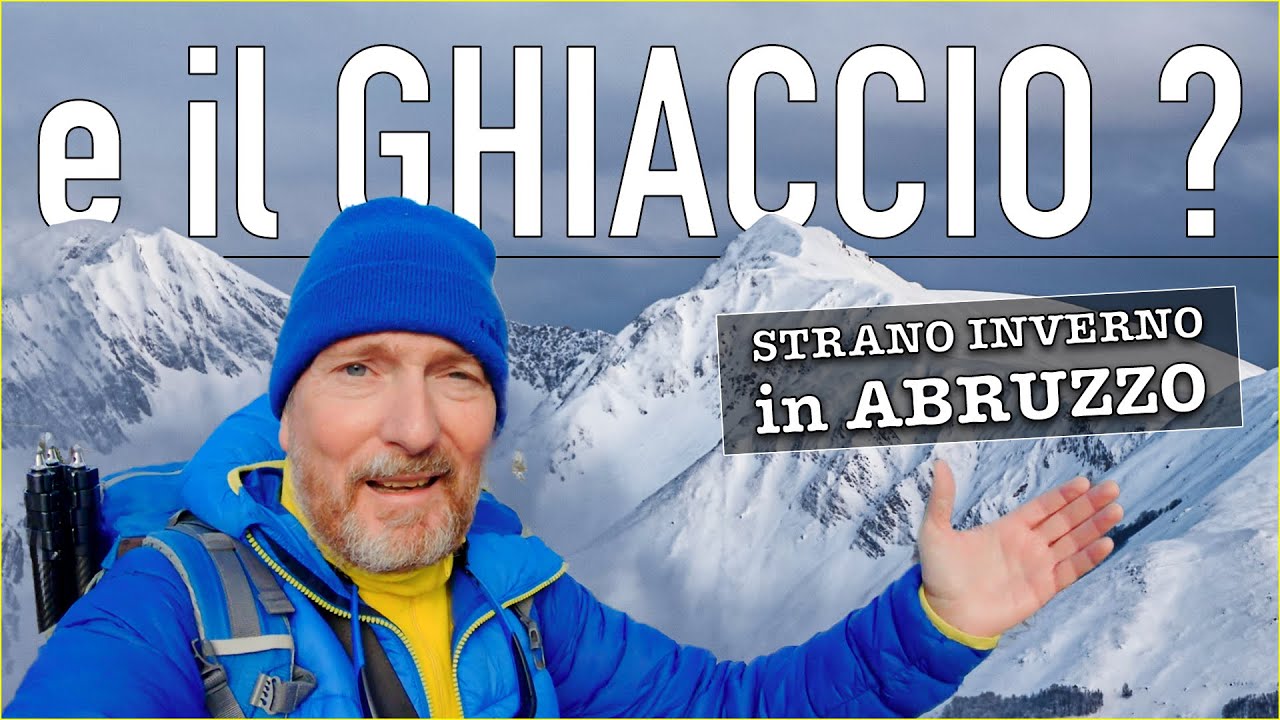 Strano Inverno in ABRUZZO: alla ricerca del ghiaccio sulle rive del Lago di Campotosto