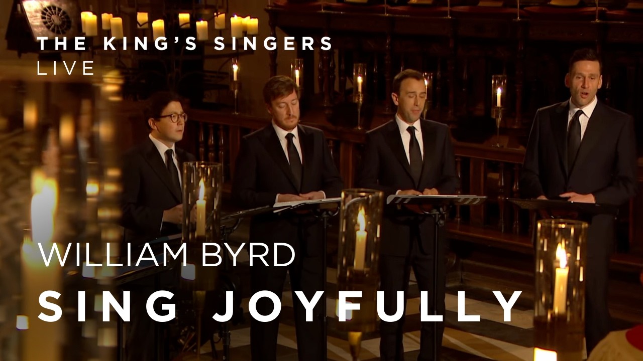 The King's Singers - Sing Joyfully (William Byrd)