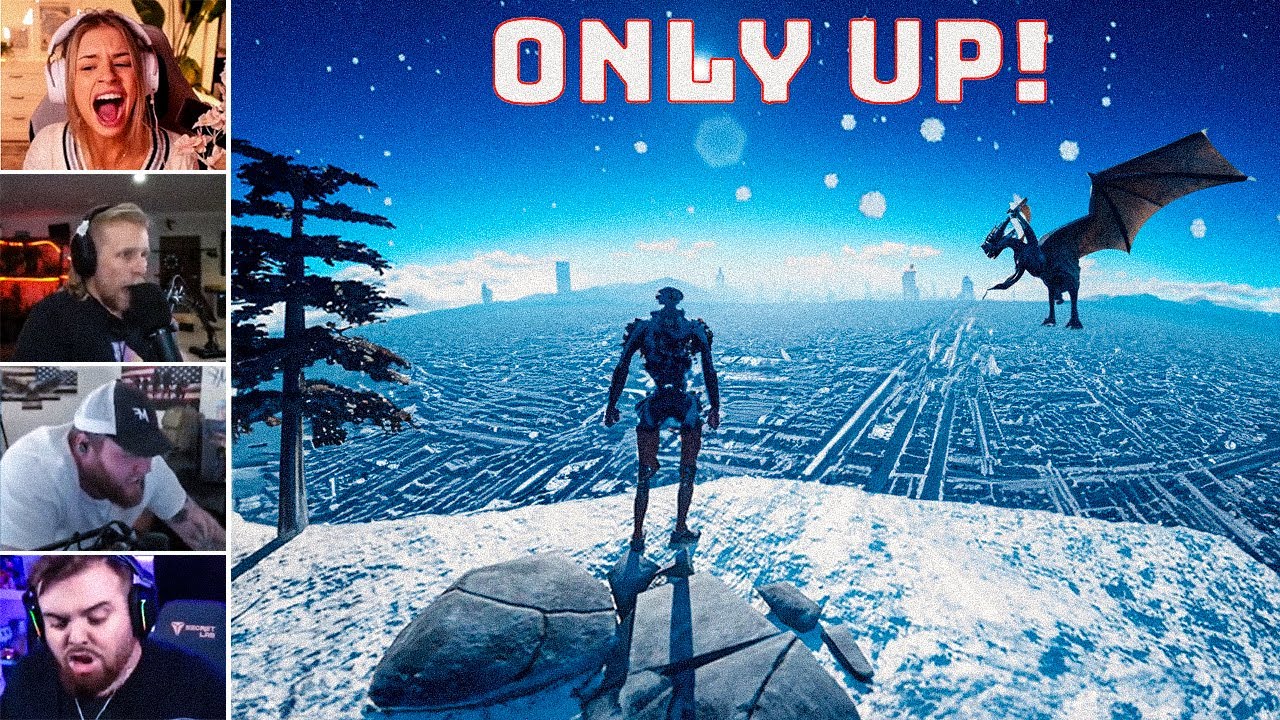 Streamers Rage While Playing Only Up!, Compilation Part 4 (RAGE Compilation)
