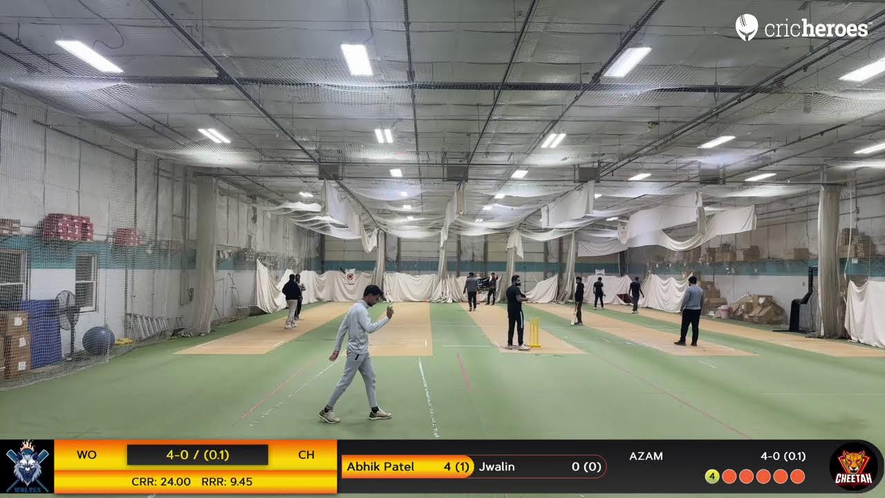 Wolves vs Cheetahs | KING OF THE RING 4(League Matches) | Live - Old Bridge Cricmax