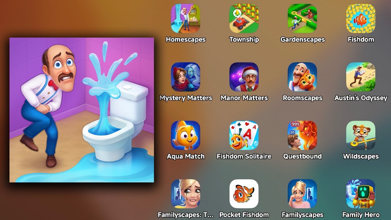 Homescapes (Playrix) Latest New Game Apk Update - Android Walkthrough, Gameplay Review