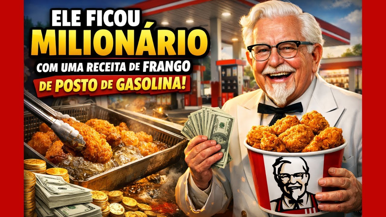 Ele Ficou Milionário com uma Receita de Frango de Posto de Gasolina!
