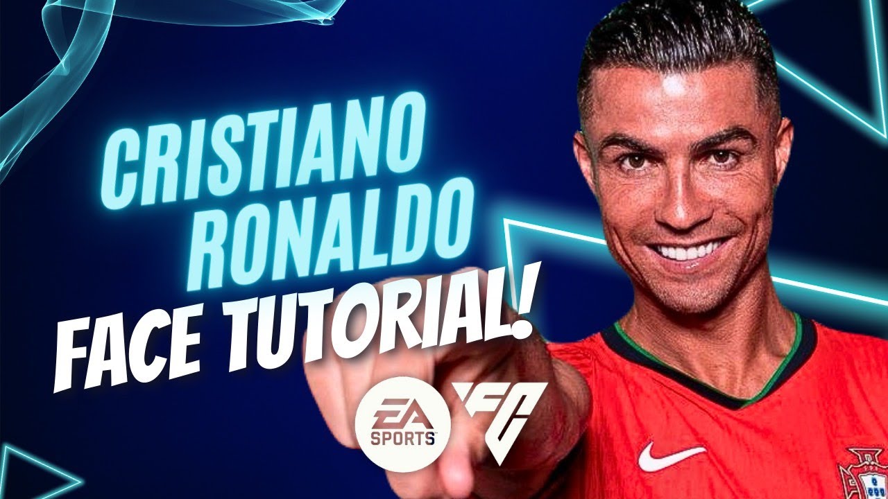 How to create CRISTIANO RONALDO in EA FC24