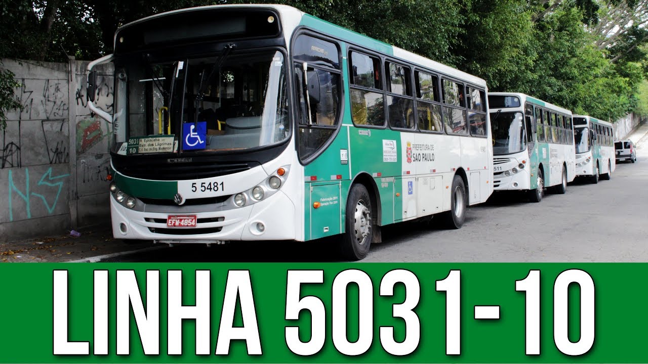 Linhas de Ônibus #04 - 5031-10 - Vila Arapuá/Terminal Sacomã