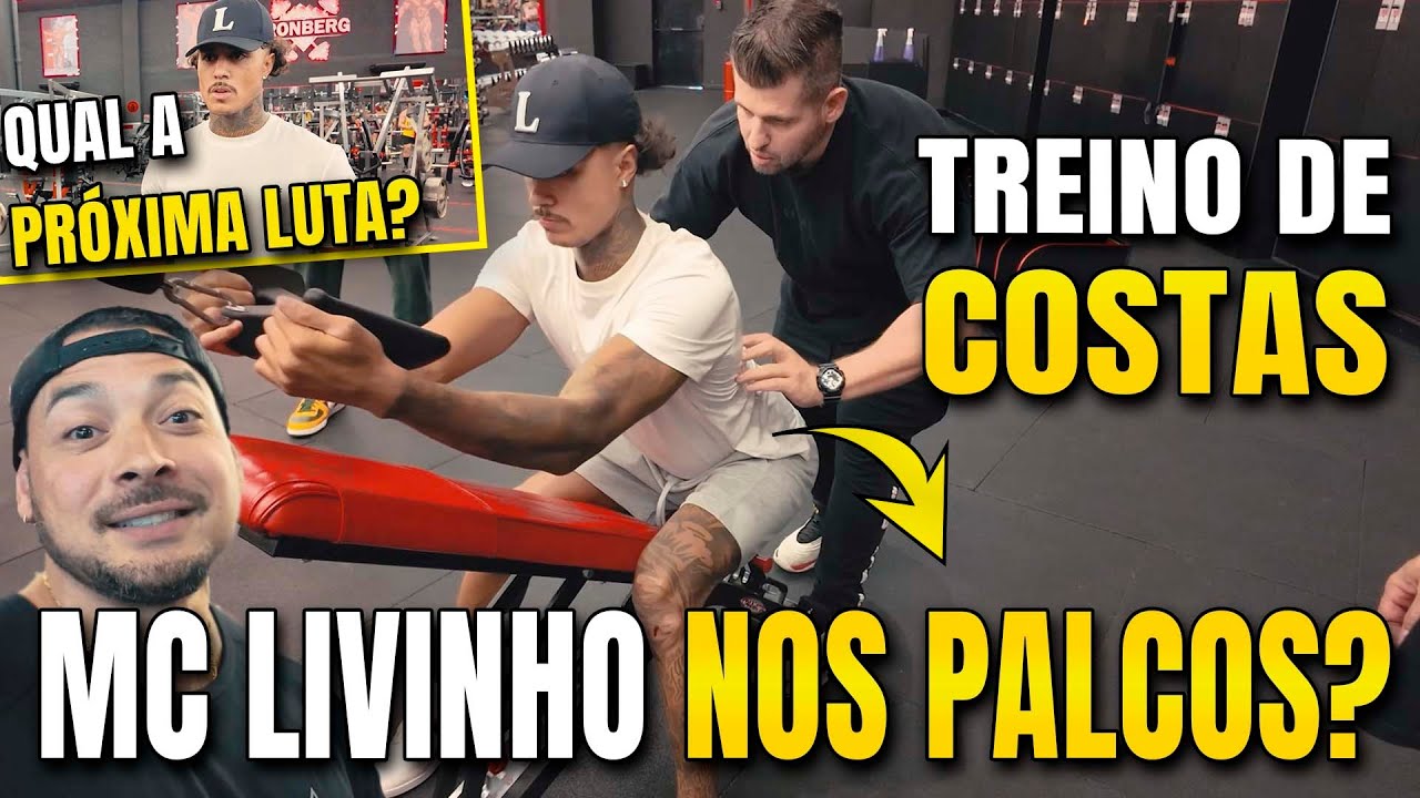 MC LIVINHO VAI COMPETIR? | TREINO DE COSTAS