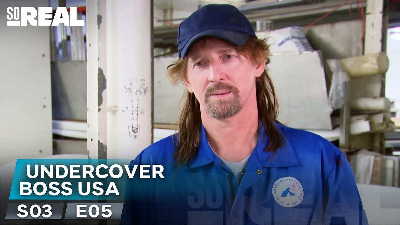 Undercover At American Seafoods | FULL EPISODE | S3 E5 | Undercover Boss USA | So... Real