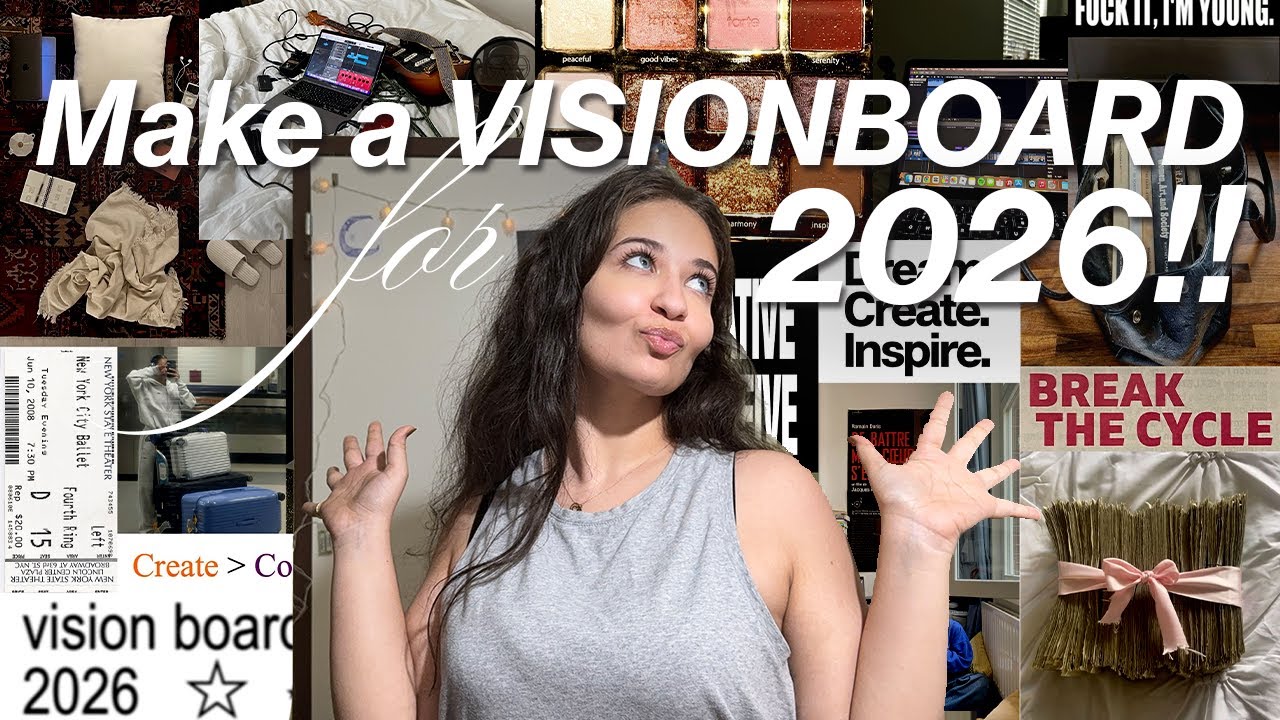 My 2026 Vision Board: Delulu but Still Realistic
