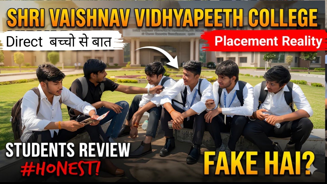 Shri Vaishnav vidhyapeeth College Indore Review || SVVV College indore