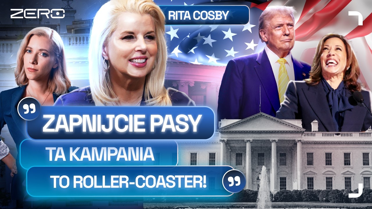 TRUMP VS HARRIS. JOANNA PINKWART I RITA COSBY. TYLKO U NAS