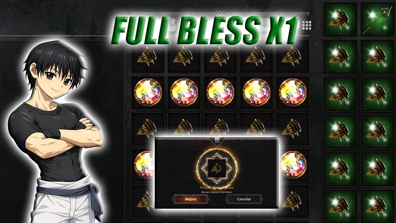 BLESEAMOS ROPITA FULL , GRADE UP BLESS x1  -  Rakion Latino
