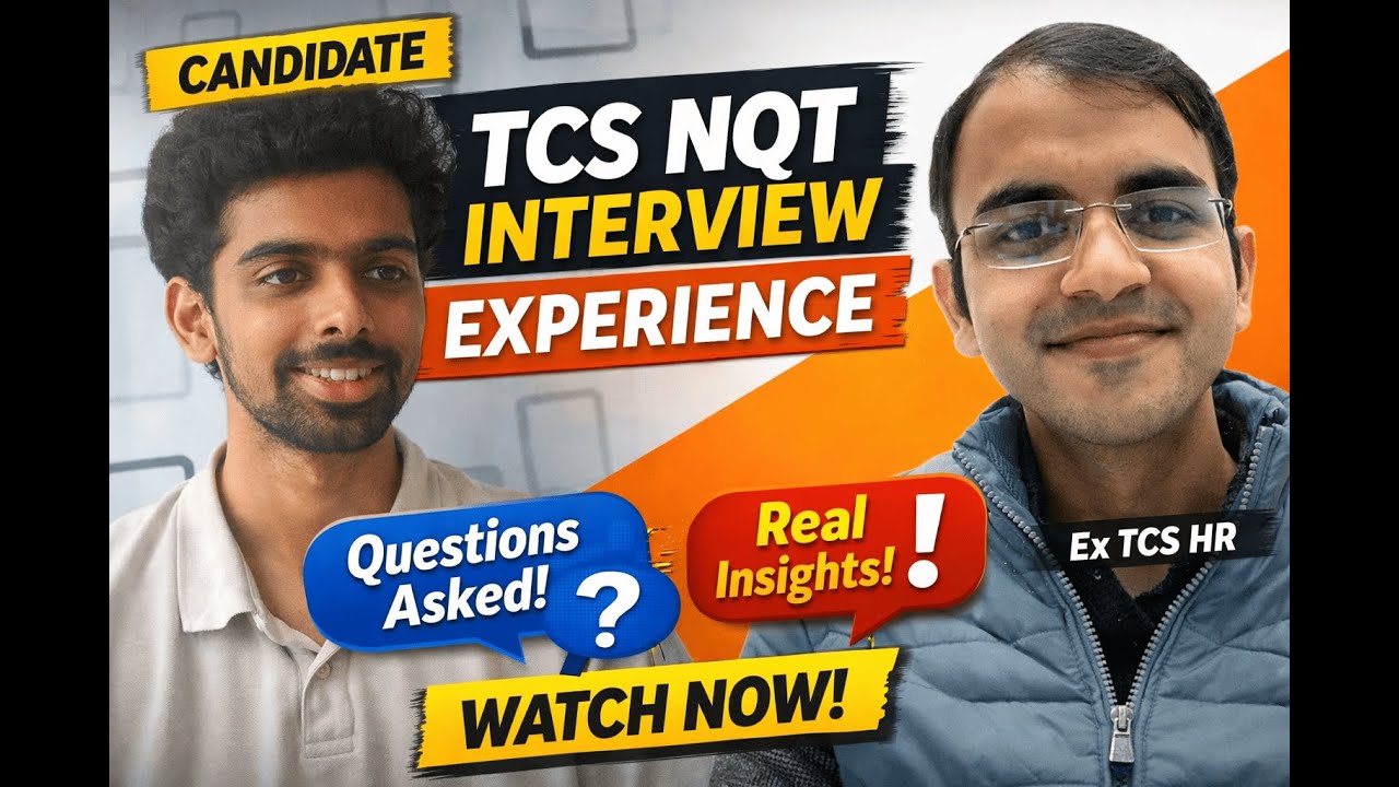 Recent TCS NQT Interview Experience | Real Questions Asked by Panel