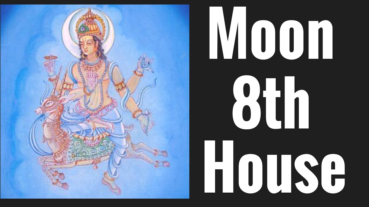 Moon in Eighth House (Moon 8th House) Vedic Astrology
