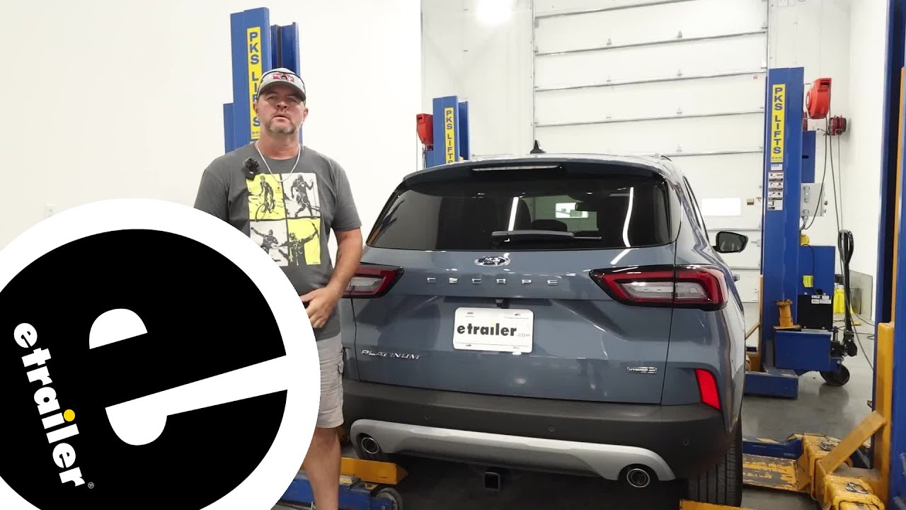 How to Install the etrailer Class III Trailer Hitch - 2024 Ford Escape